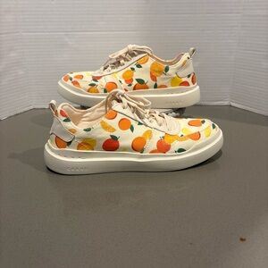 Colorful Fruit Print Kids Shoes